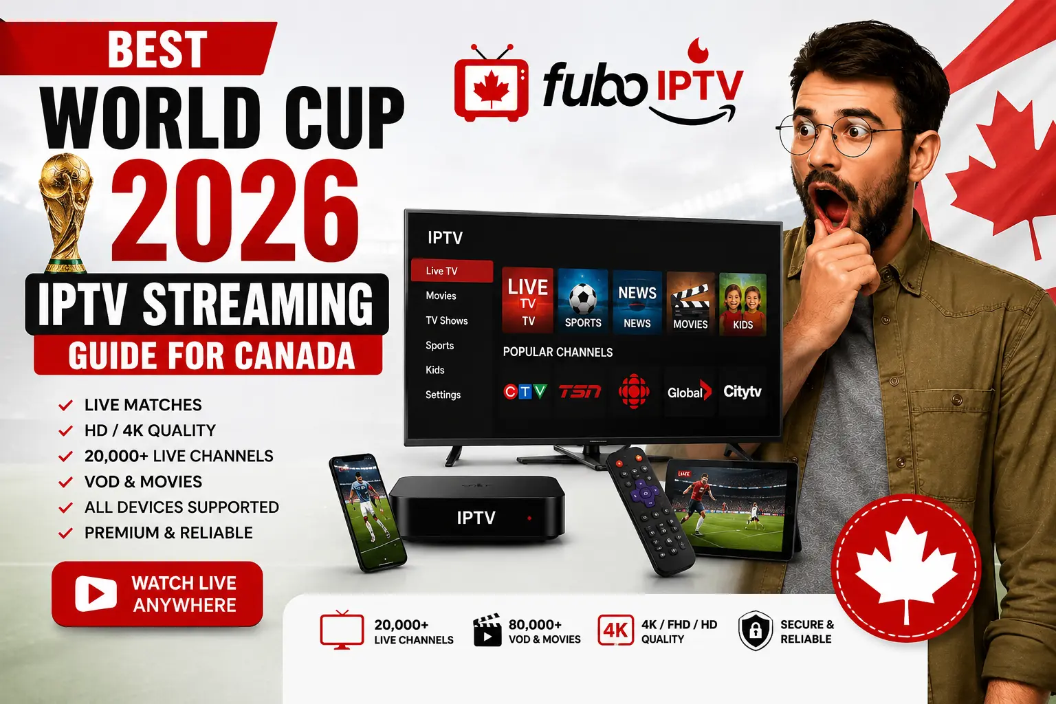 Best World Cup 2026 IPTV Streaming Guide for Canada