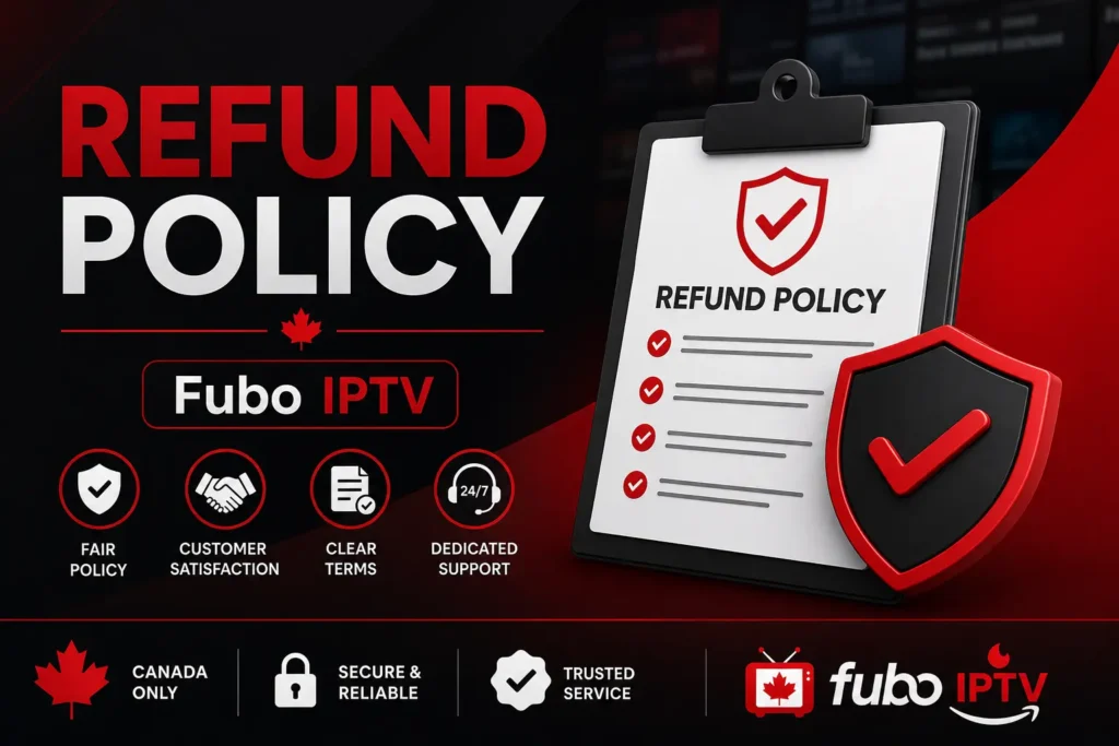 Refund Policy Fubo IPTV