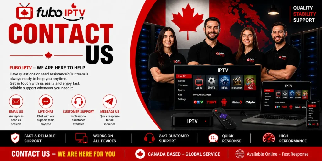 Contact Fubo IPTV support – get help and assistance for your streaming service